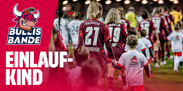 Cover Einlaufkind zum Topspiel der RBL Frauen gegen Bayern München