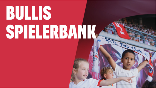 Cover Bullis Spielerbank gegen Eintracht Frankfurt