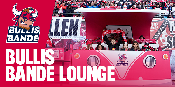 Cover Bullis Bande Lounge zum Spiel gegen Atalanta Bergamo