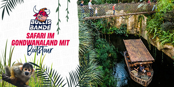 Gondwanaland-Tour mit Bootsfahrt