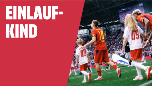 Cover Einlaufkind gegen Eintracht Frankfurt